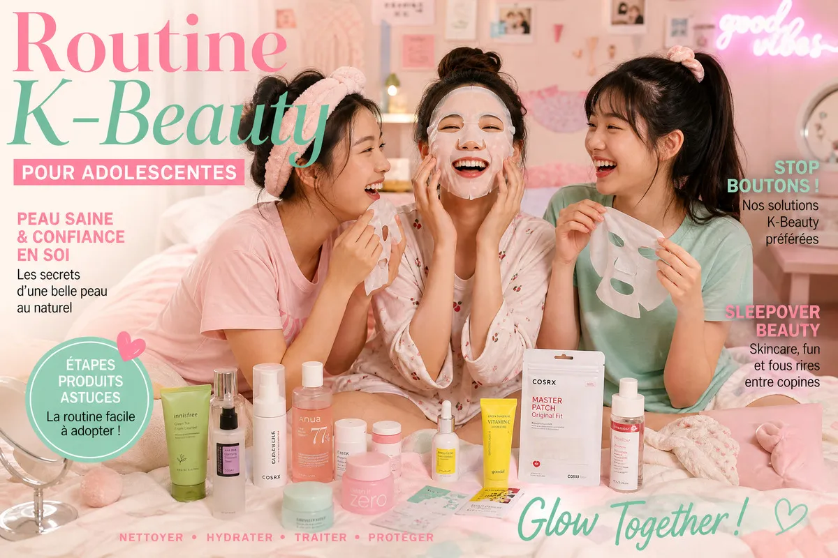 La Routine K-Beauty pour Adolescentes