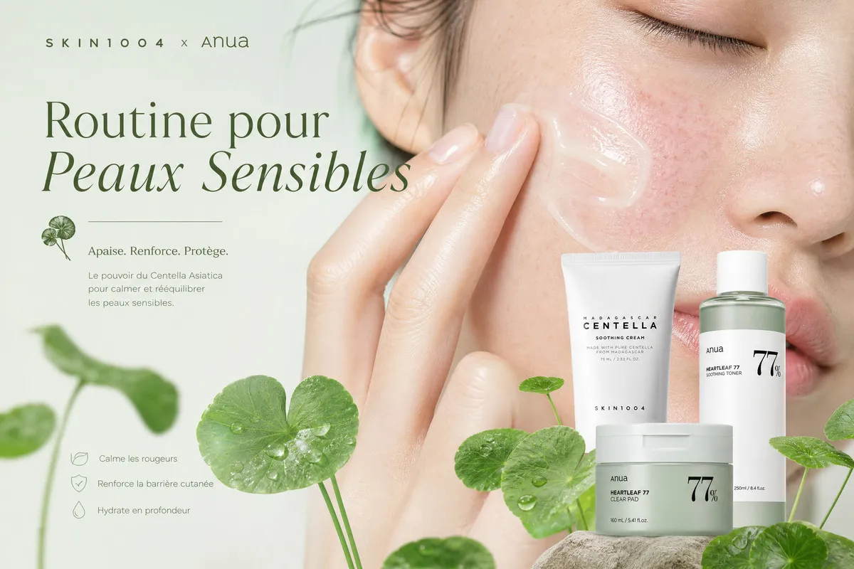 La Routine pour Peaux Sensibles