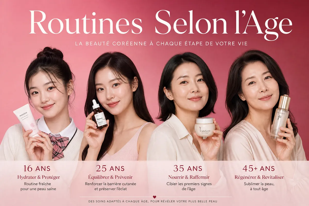Rétinol et Peptides : Les Actifs Anti-Âge de la K-Beauty