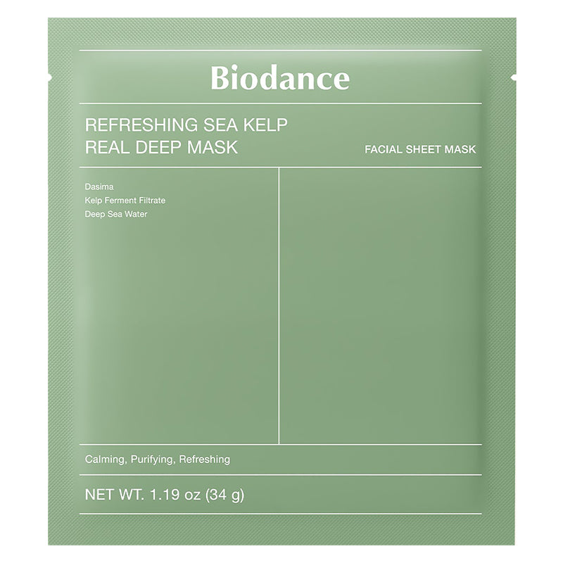 Refreshing Sea Kelp Real Deep Mask : le masque hydratant coréen qui transforme votre peau en une nuit
