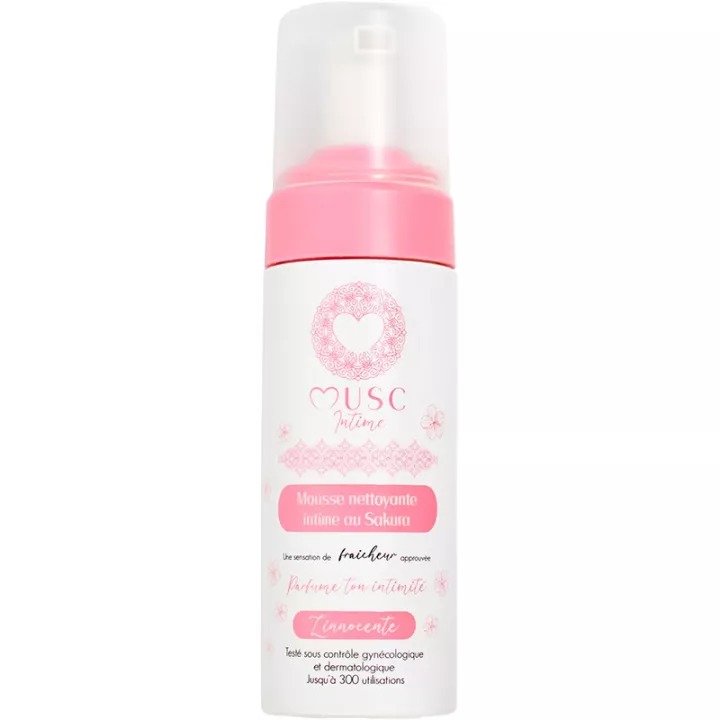Musc Intime — Mousse nettoyante intime — Sakura (L’Innocente)